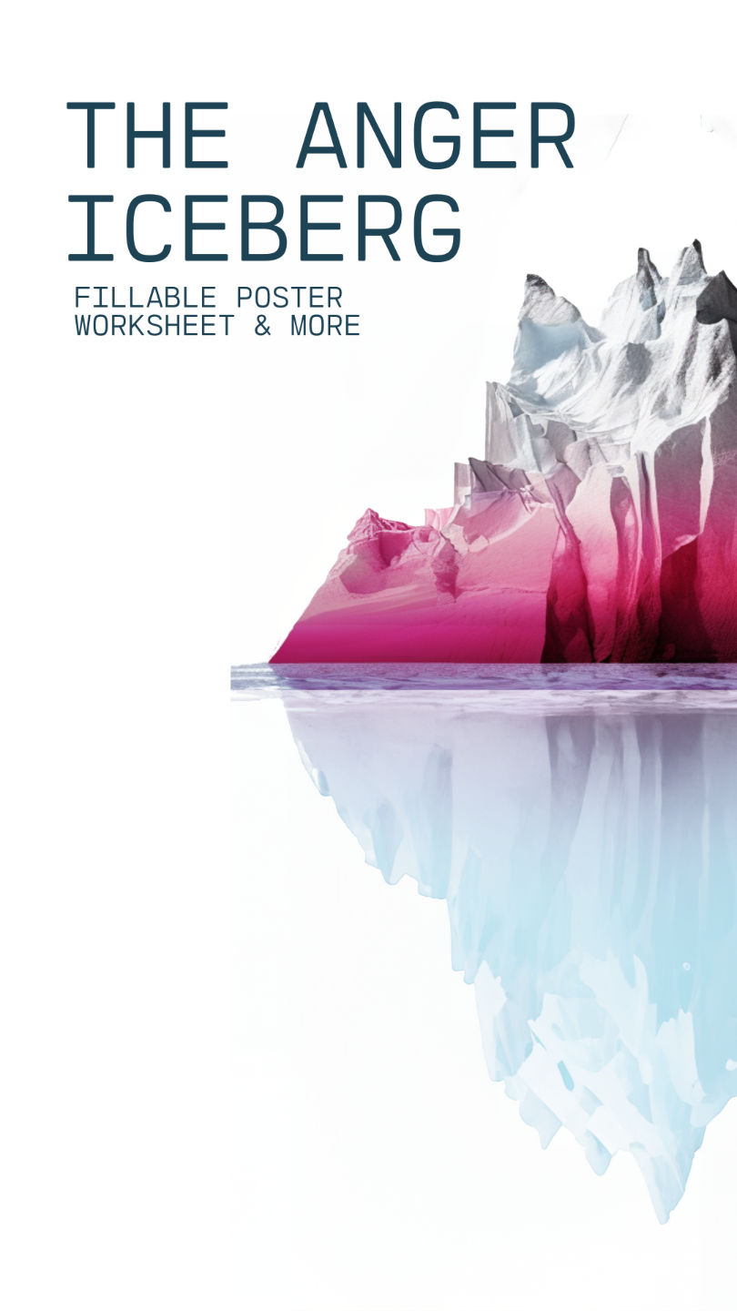 The Anger Iceberg PDF and woksheet