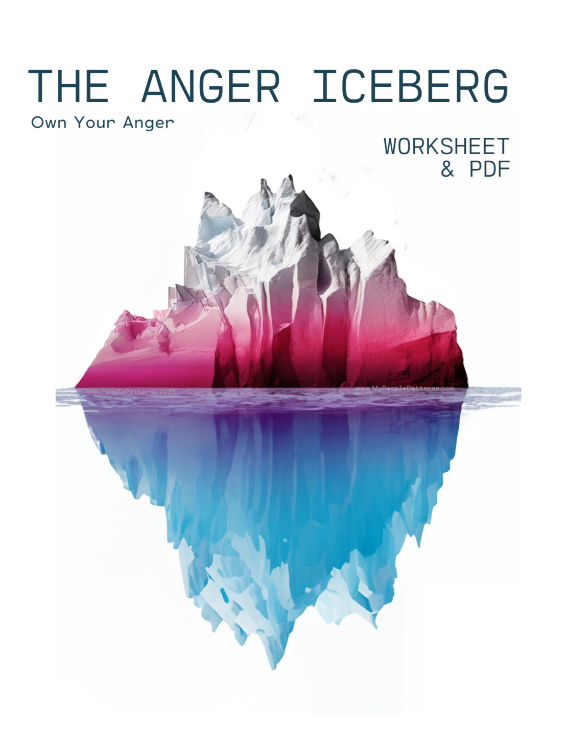The new Anger Iceberg PDF and worksheet