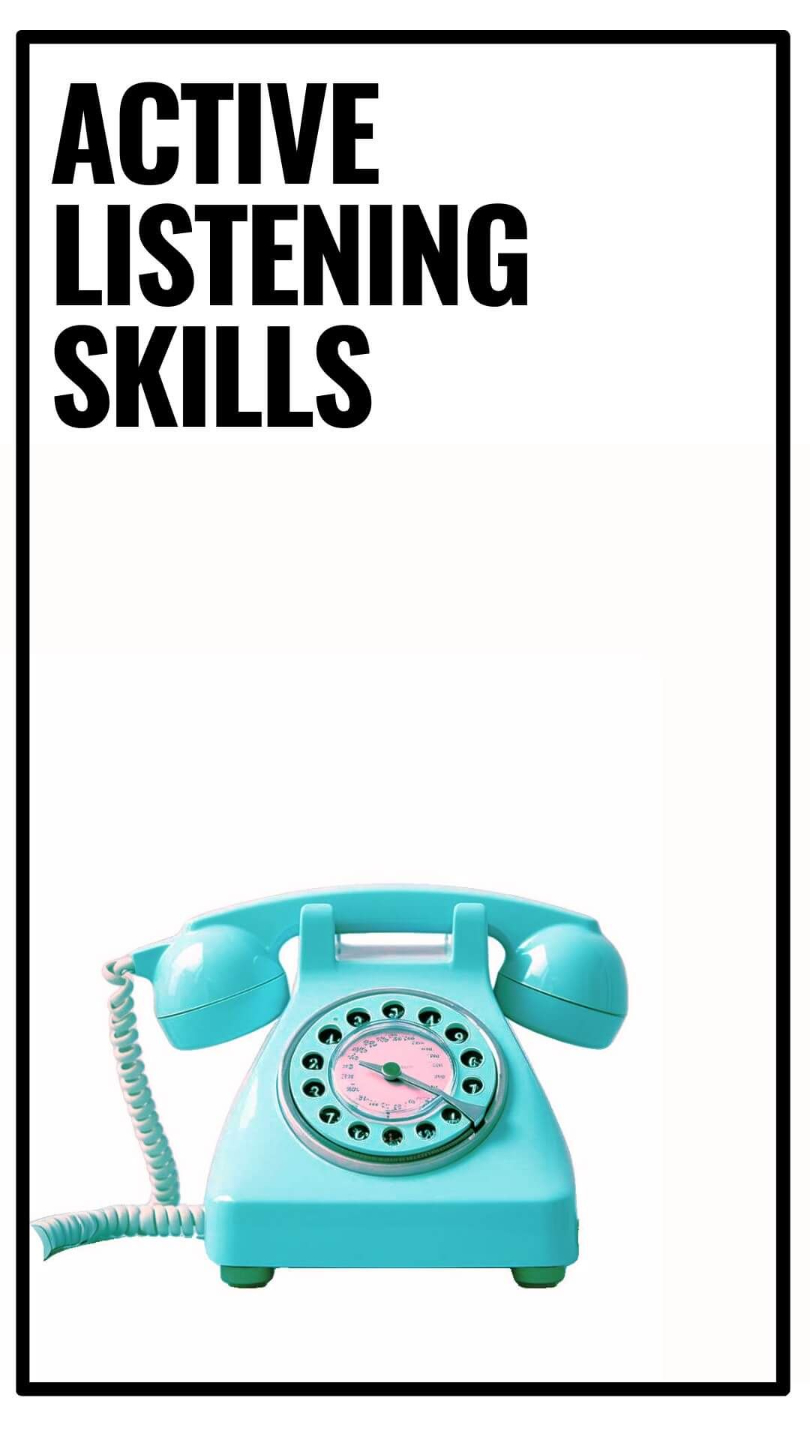active listening skills: relationship rescue
