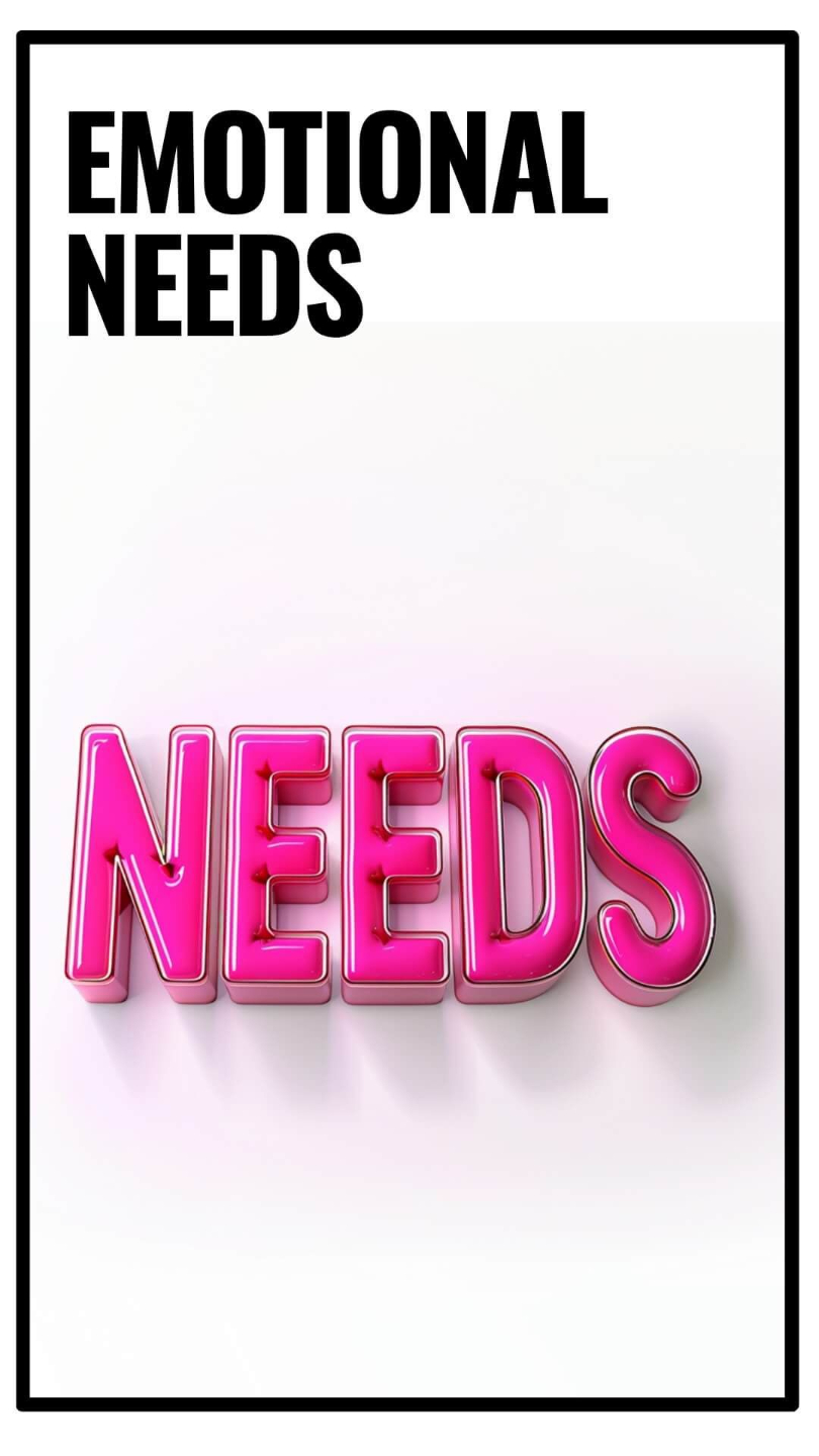 relationship rescue: unmet emotional needs