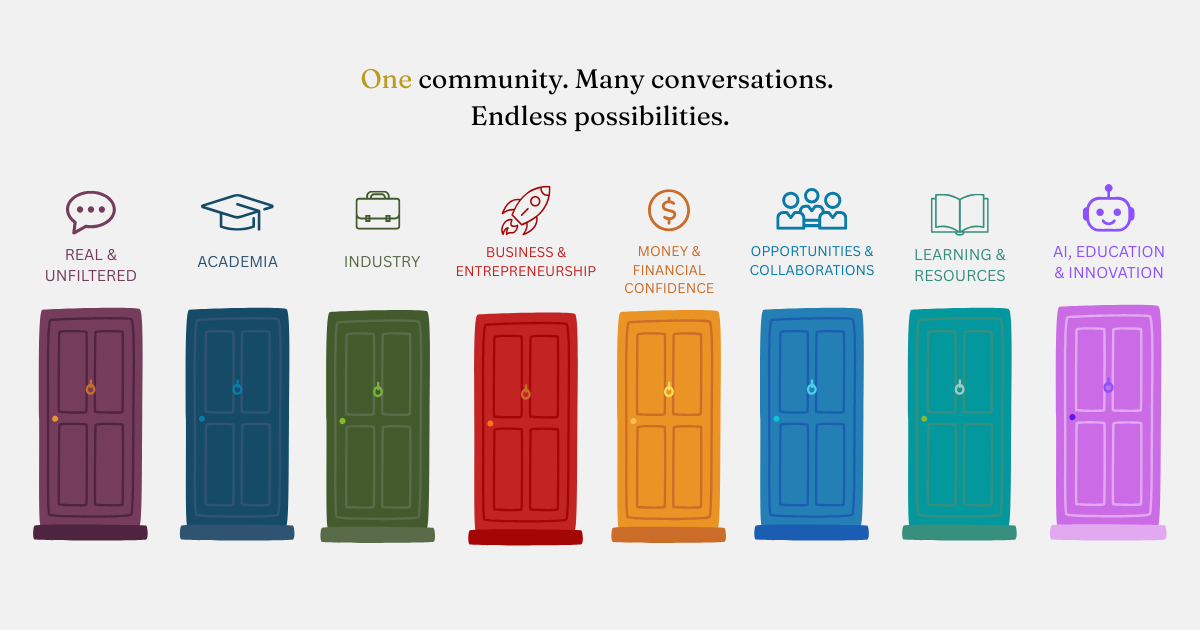 one community, many conversations.