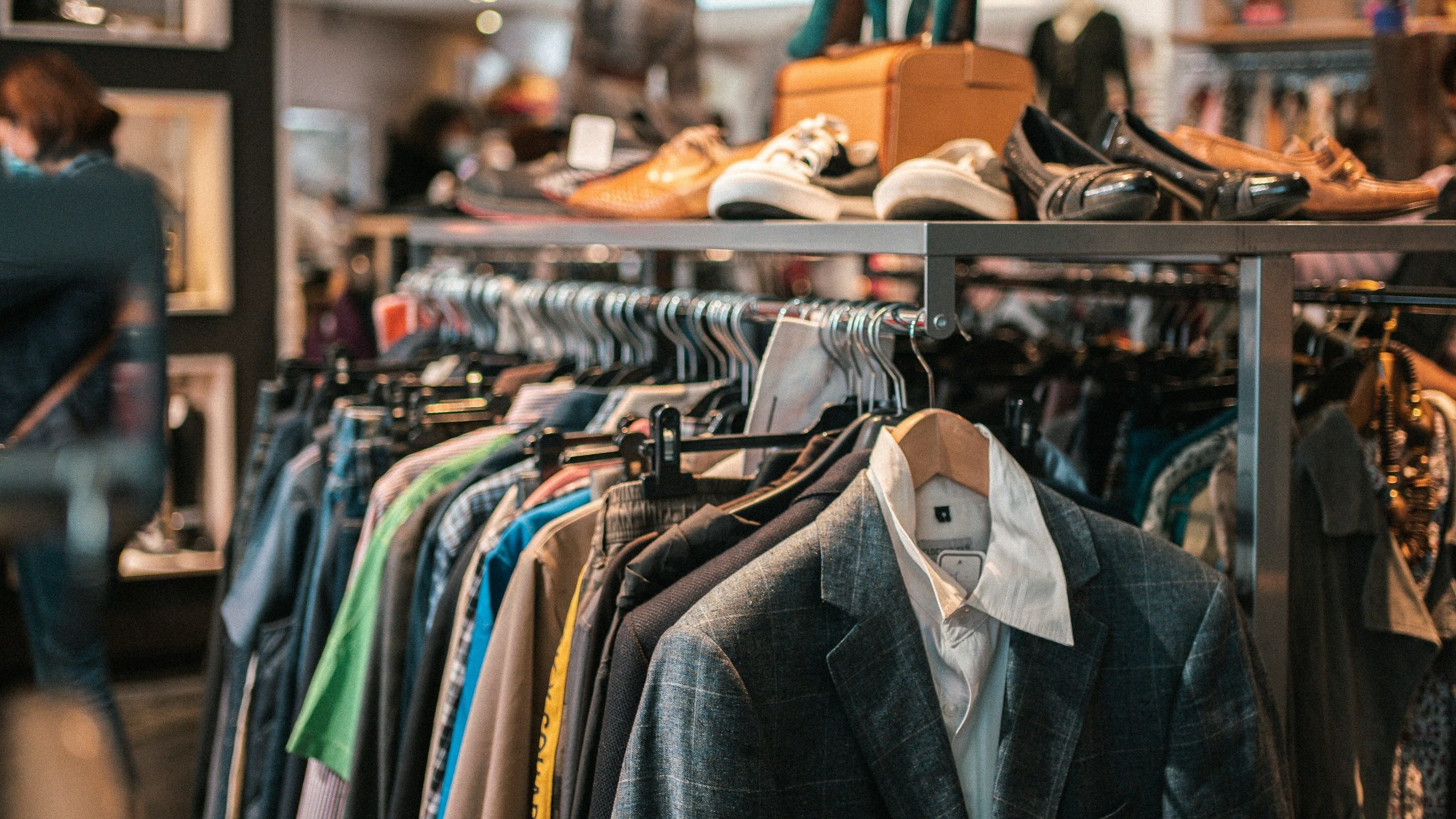 Buying recycled and vintage clothes