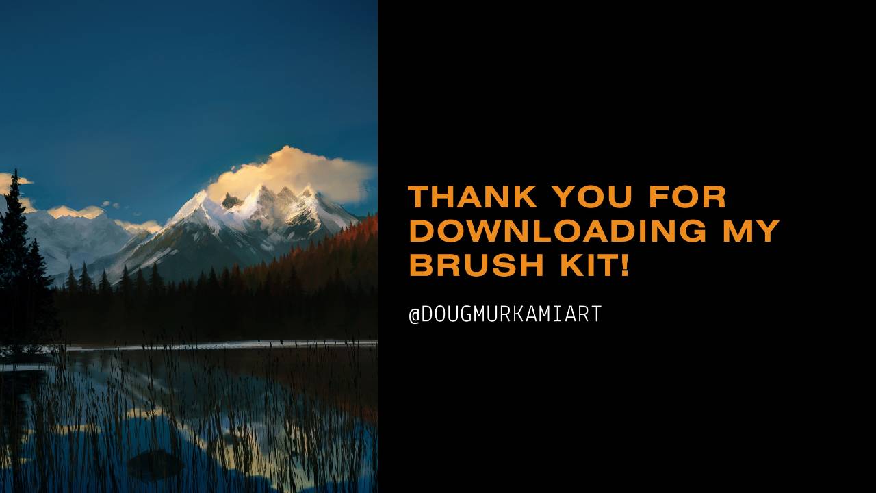 Thank you for downloading my free brush kit!