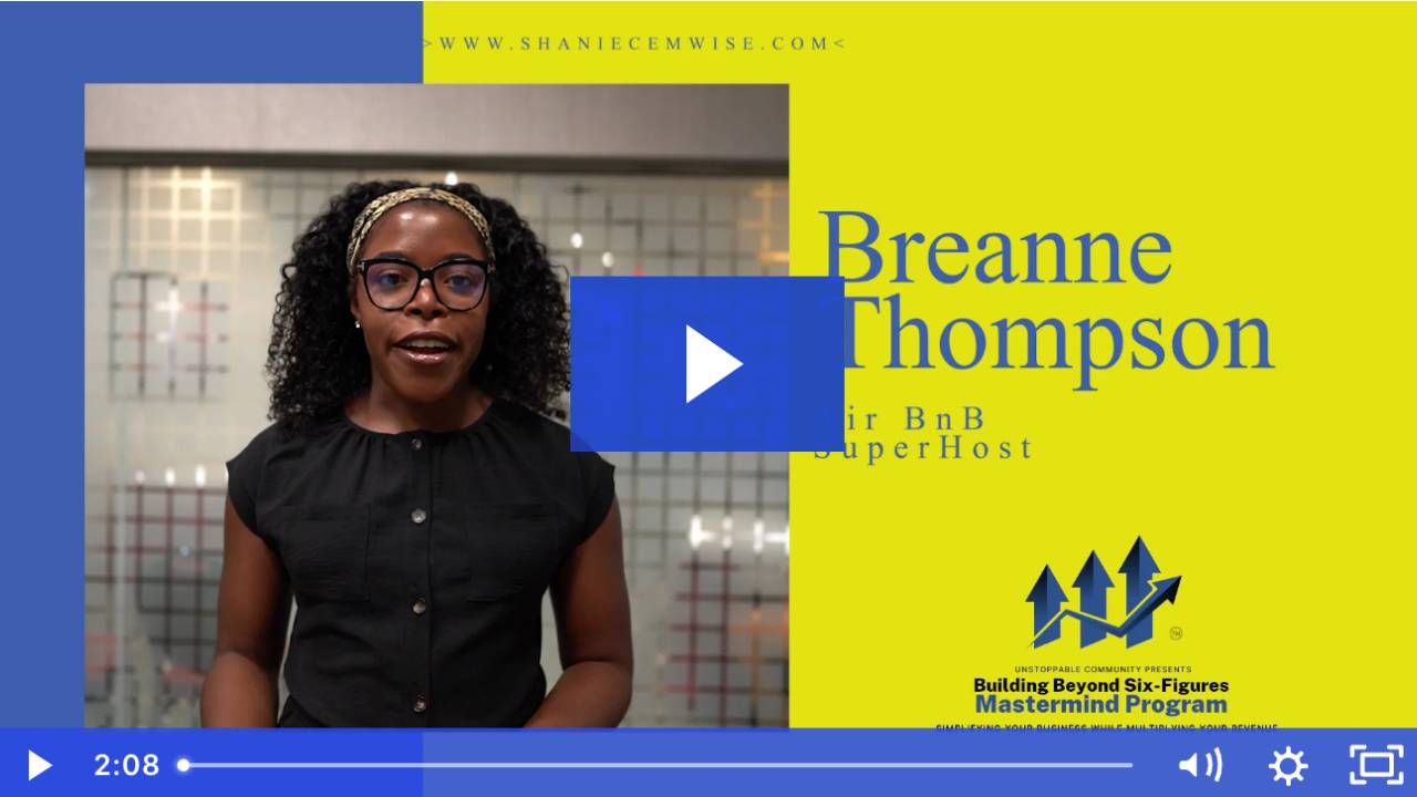 Breanne Thompson’s Journey to Scaling a Six-Figure Airbnb Business