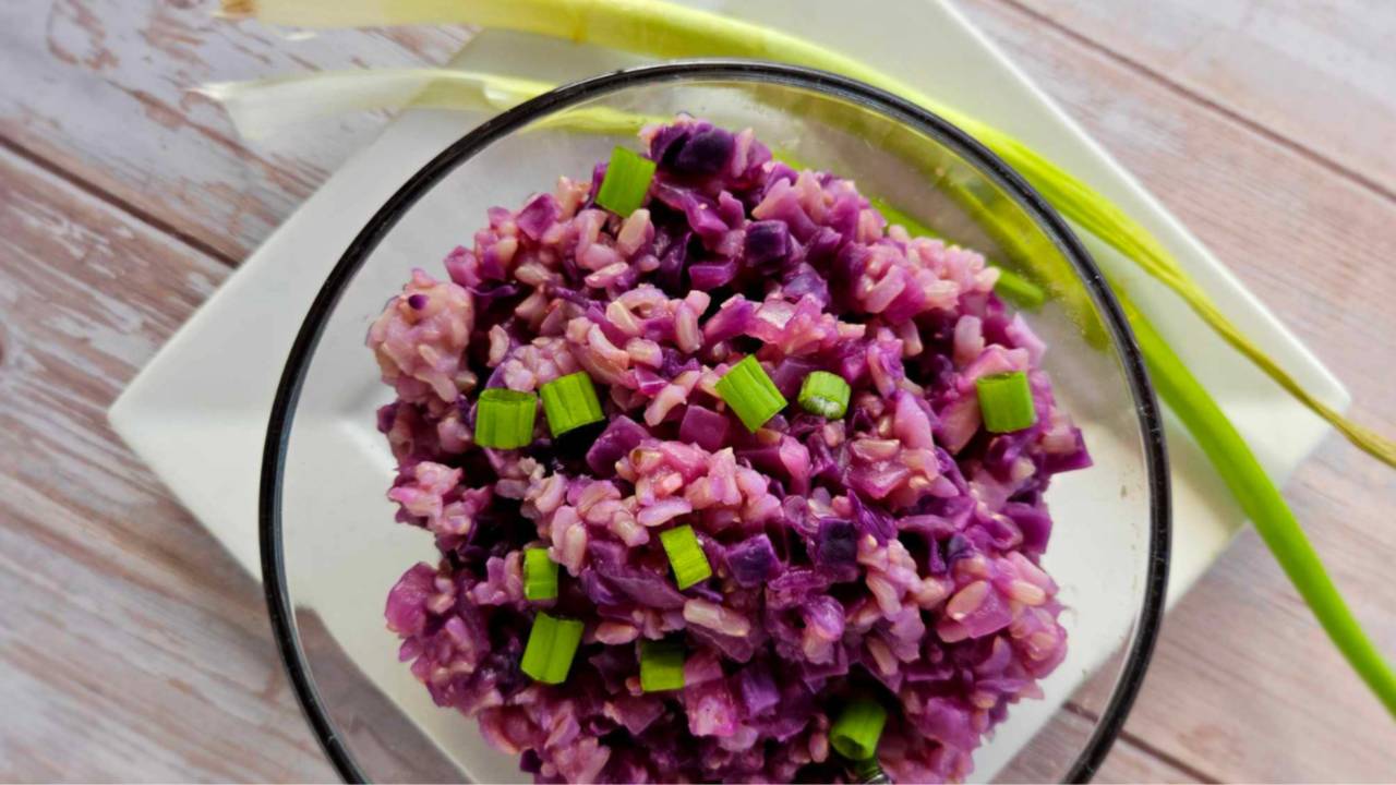Vegan Purple Rice