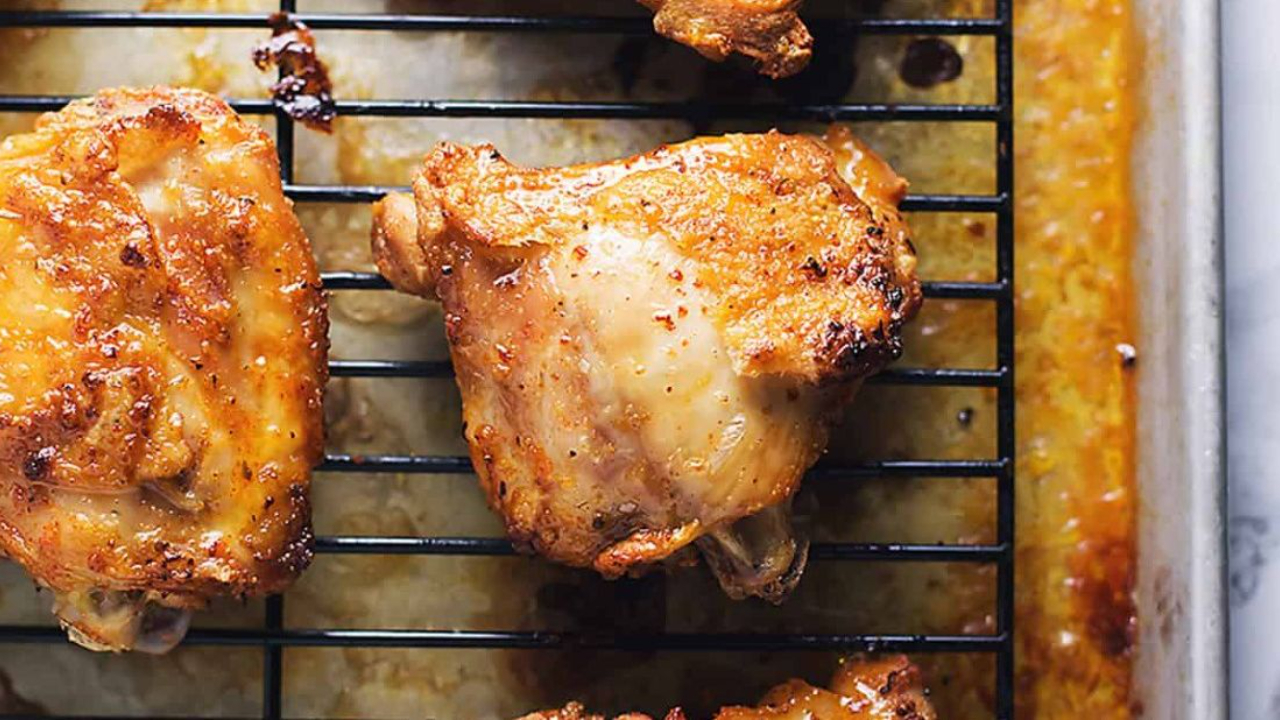 easy baked chicken thighs