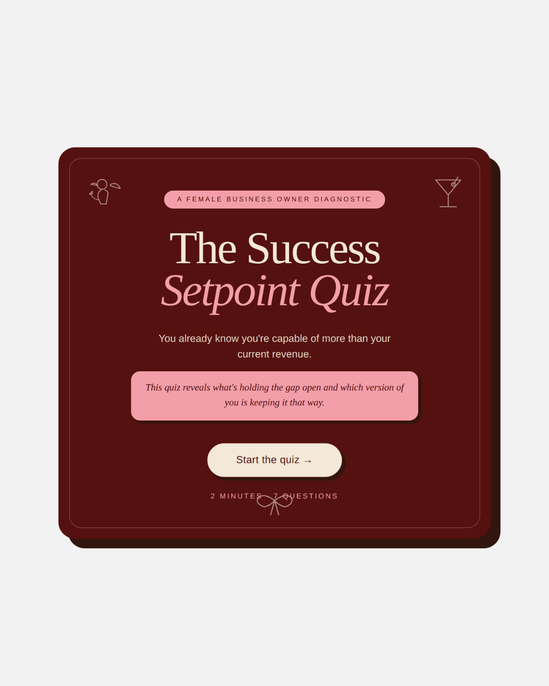 Success Setpoint Archetype Quiz
