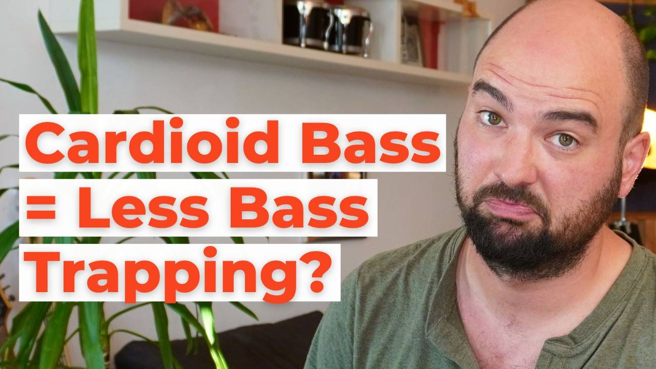 Do narrow directivity speakers (cardioid bass) affect treatment?