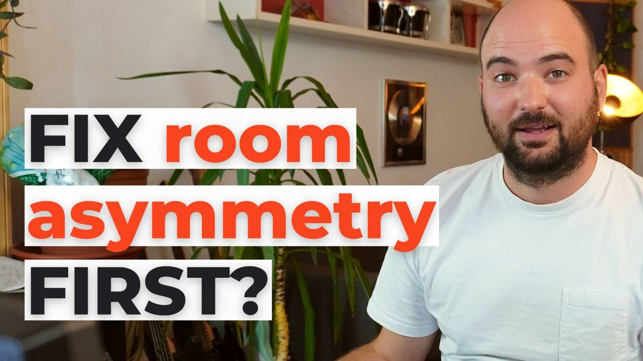 Home Studio Acoustics “My room is asymmetrical. Should I fix it?”