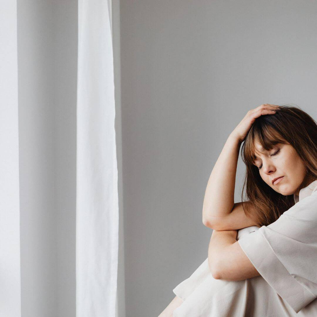 frustrated lady with FND diagnosis
