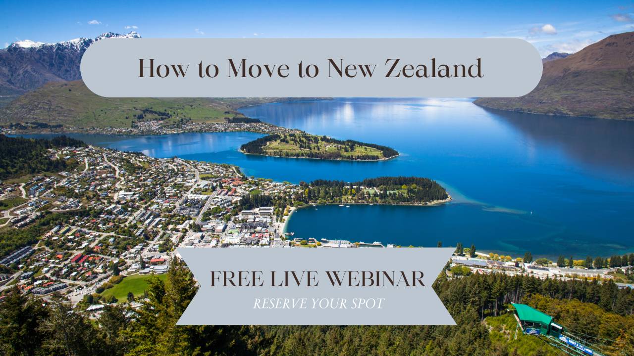 Move to New Zealand LIVE Webinar
