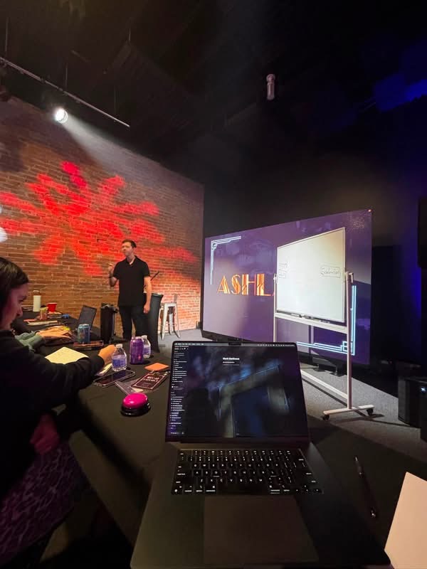 Dr. Mark Matthews leading a live workshop