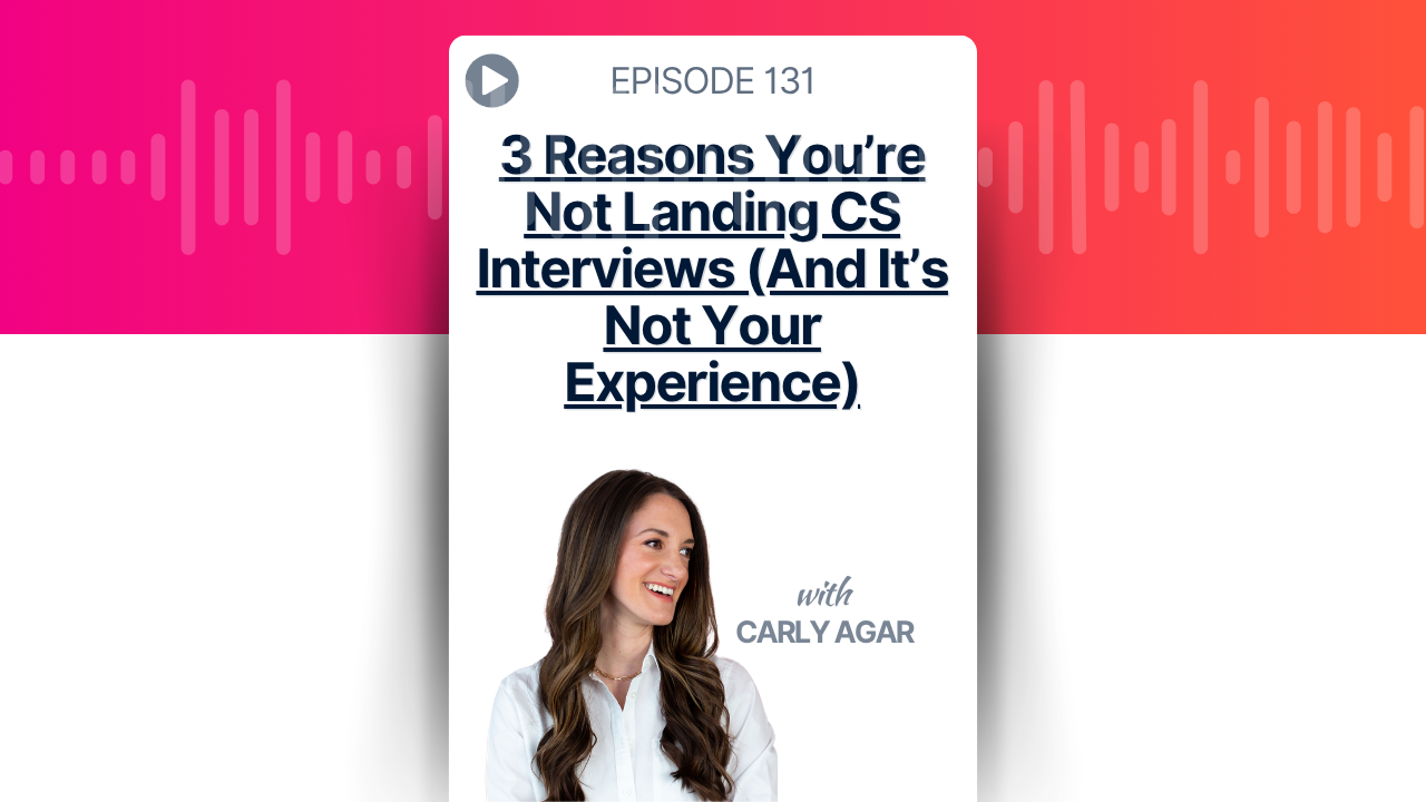 3 Reasons You’re Not Landing CS Interviews (And It’s Not Your Experience)