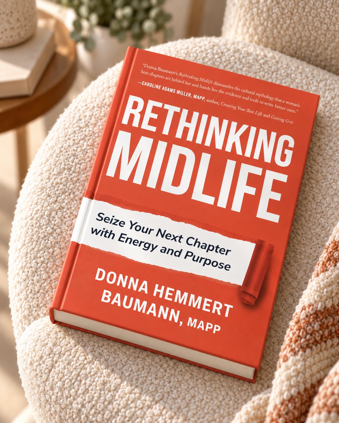 Rethinking Midlife by Donna Hemmert Baumann, book cover