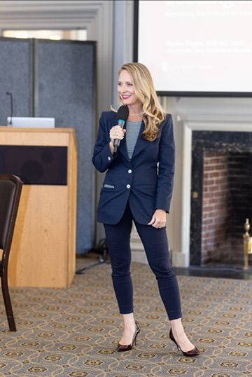 Krista Neeley on stage