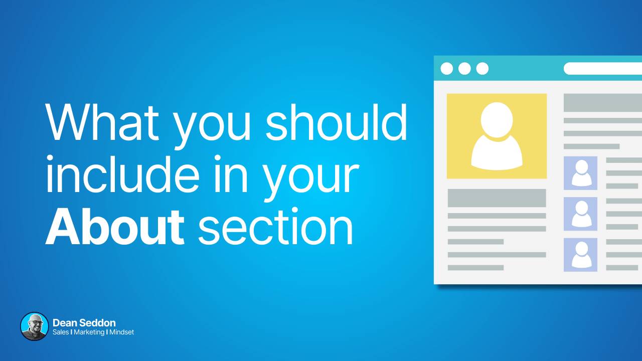What to put in your LinkedIn About Section