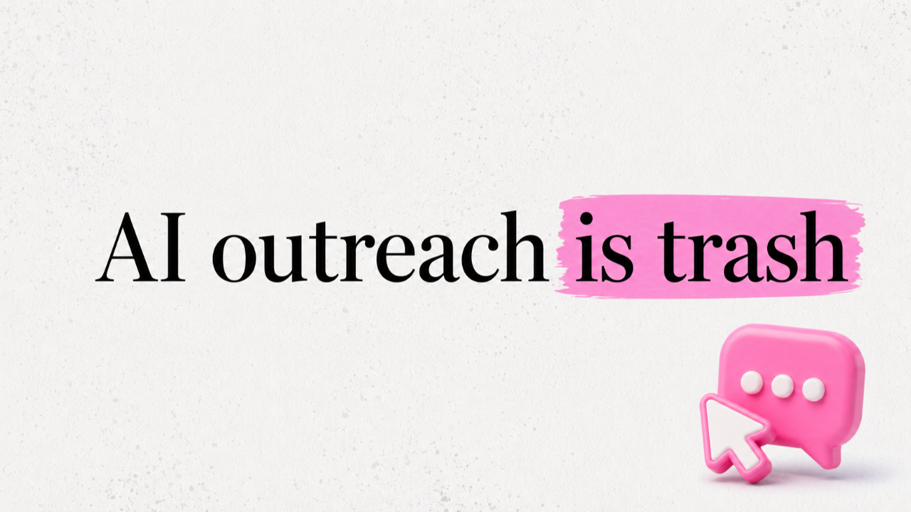 AI outreach is trash