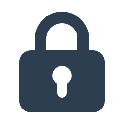 Padlock icon for always-confidential coaching.