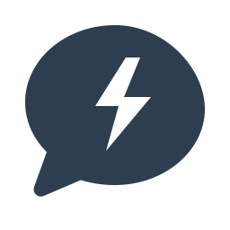 Speech bubble icon for direct access between sessions.