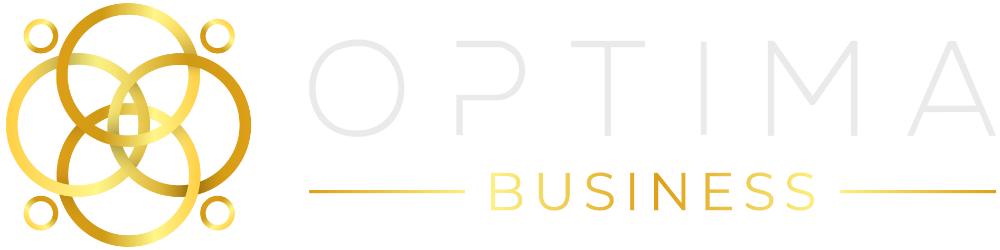 Logo Optima Business – programme de formation premium en ligne spécialisé dans la création de revenus automatisés et la liberté financière.