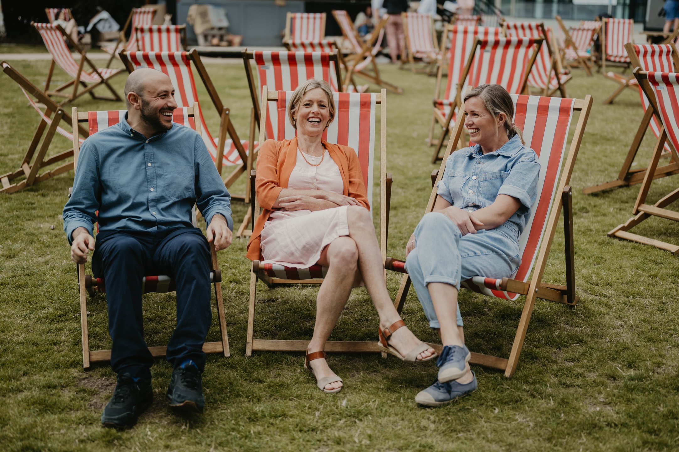 The Sleep Project (L to R): Dr Eidn Mahmoudzadeh, Dr Caitlin Chasser, Polly Revaliente