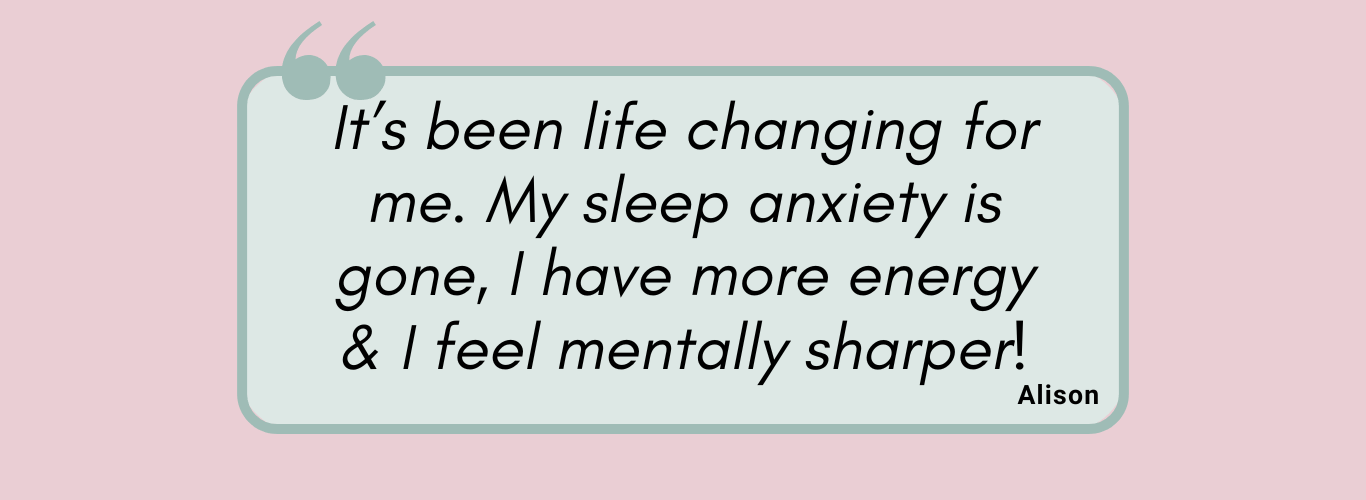 The Sleep Project client testimonials