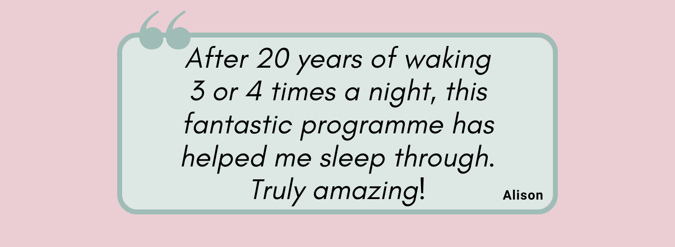The Sleep Project client testimonials