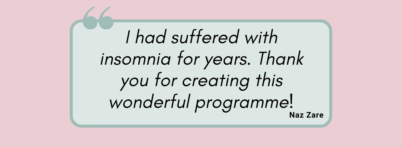 Retrain Your Sleep | Online Insomnia Programme | The Sleep Project