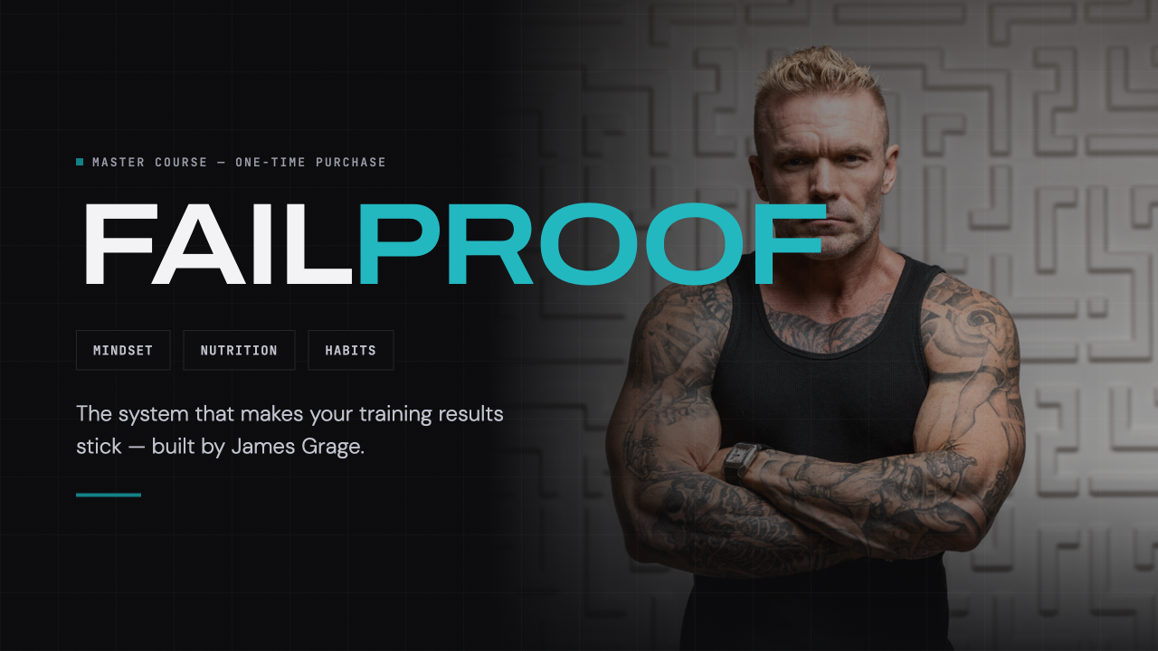 FAILPROOF — the system that makes your training results stick