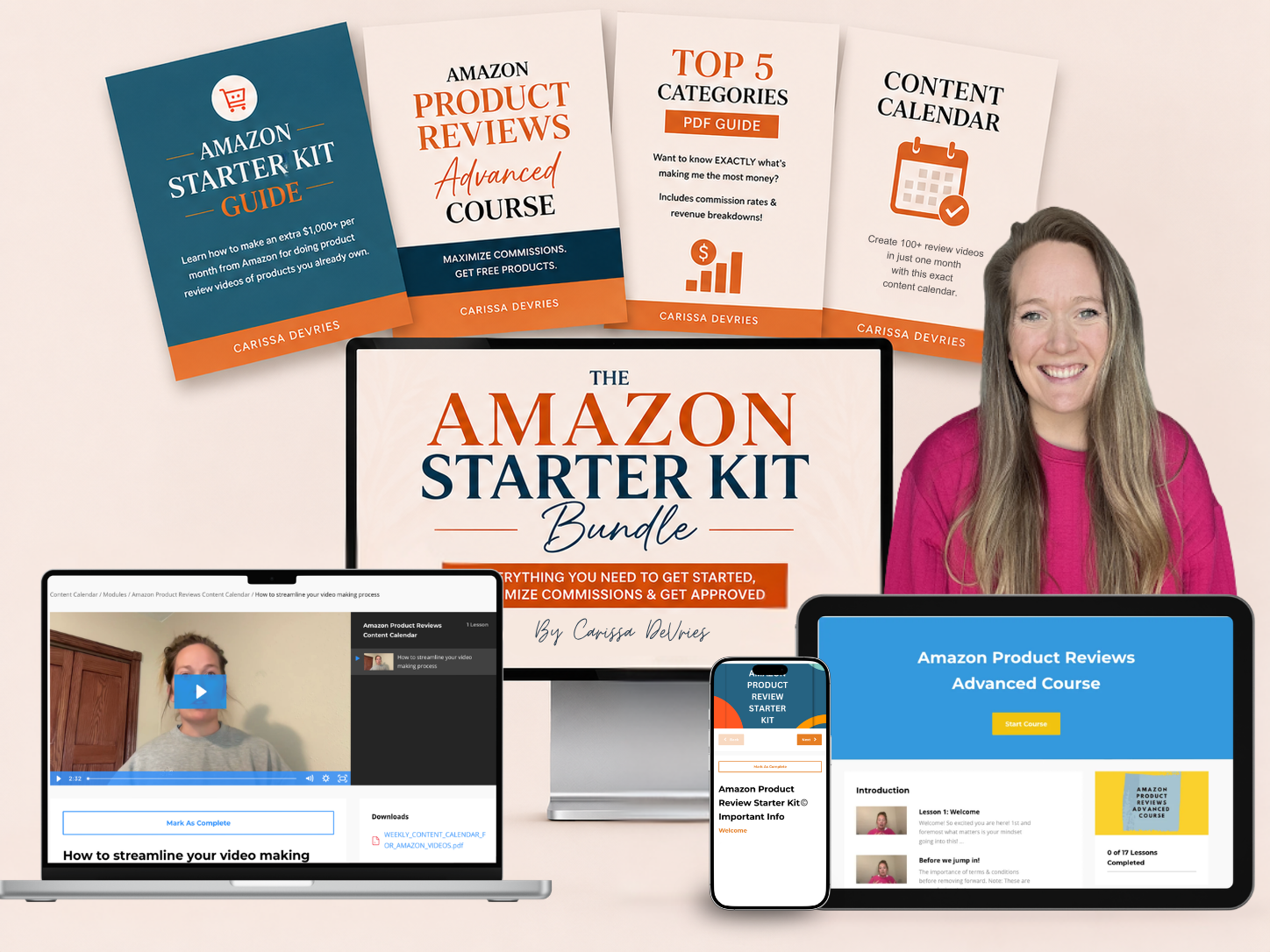 Amazon Product Review Starter Kit Bundle mockup