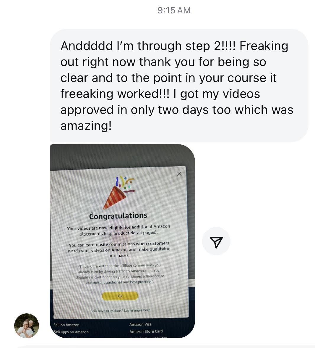 Student result screenshot 8