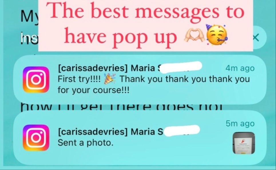 Student testimonial