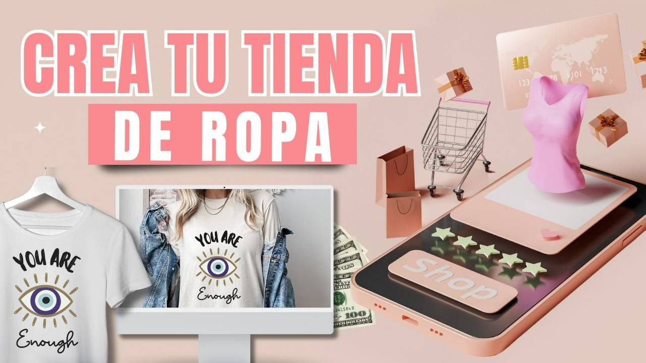 Aprende a Crear tu Tienda Online GRATIS Printful+Canva