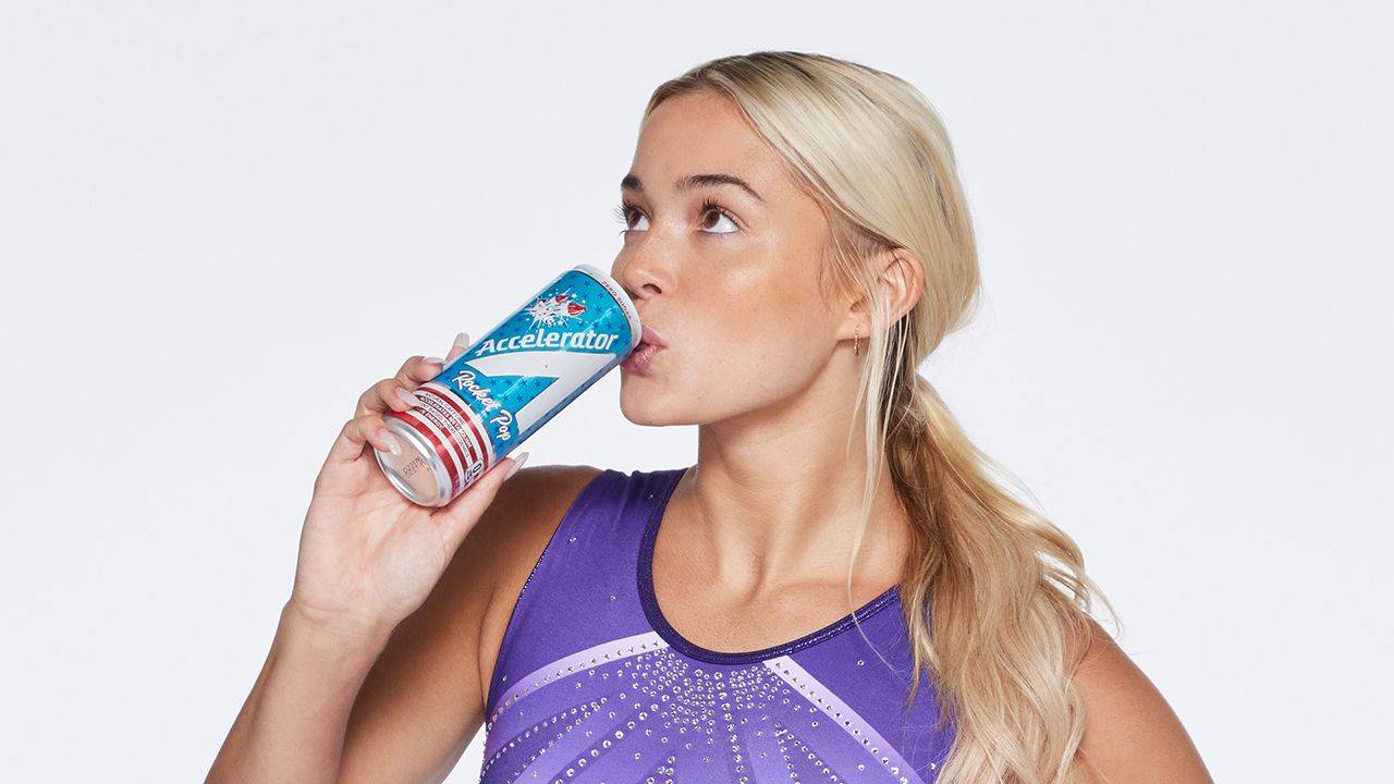 Livvy Dunne Launches Cotton Candy Drink in NIL deal