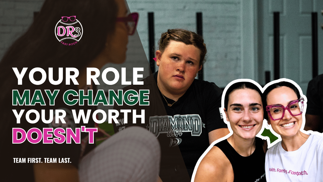 Youth softball player building confidence and self-worth beyond playing time
