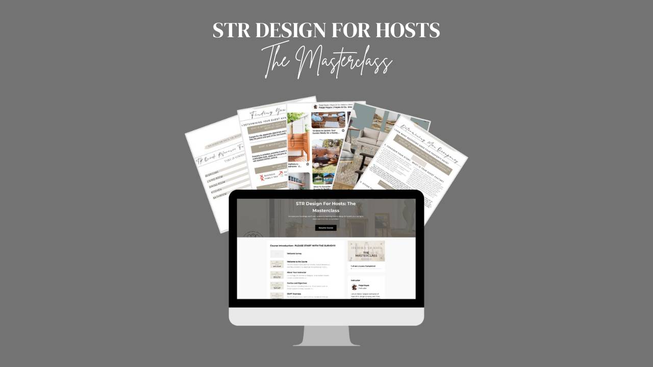 STR Design for Hosts: Black Friday