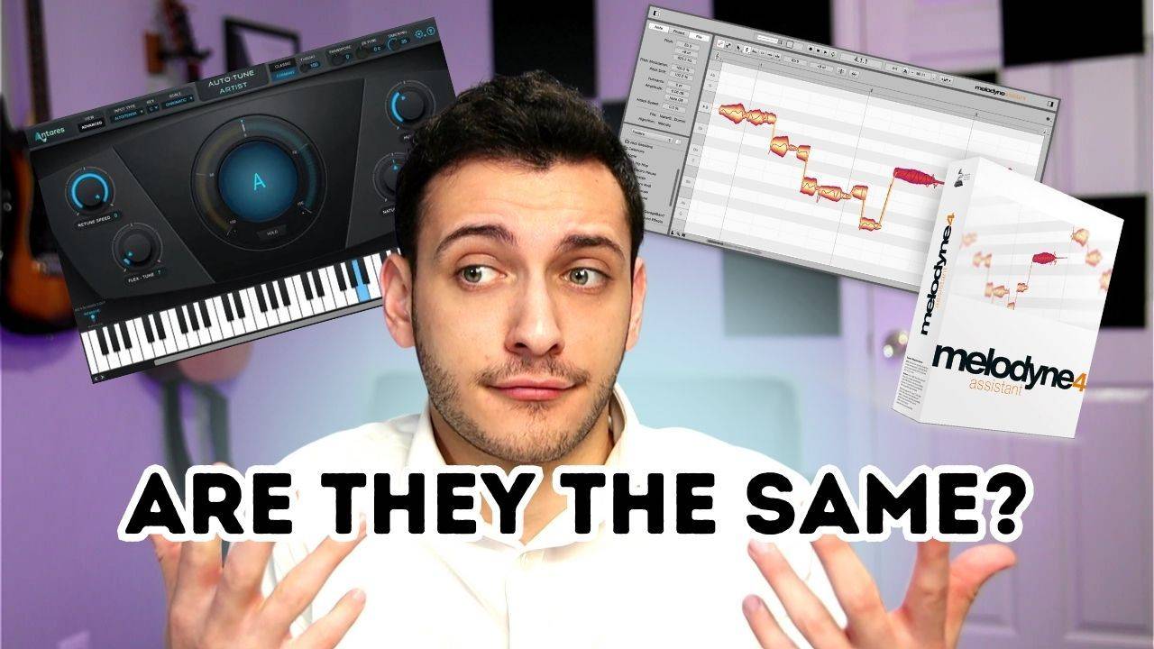 Pitch correction: Autotune vs. Melodyne