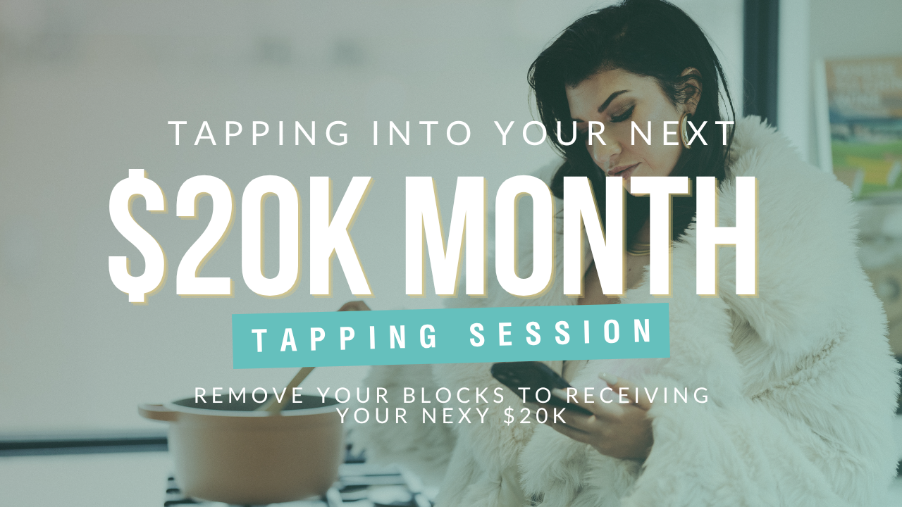 Tapping for $20K Months Audio
