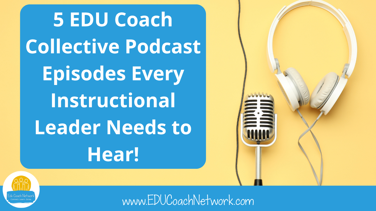 a podcast microphone and headphones on a yellow background with the title of the blog to the left.