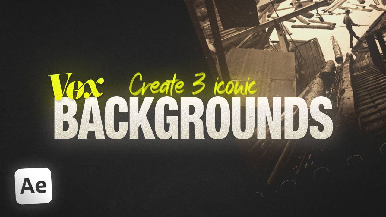 3 Iconic Vox Backgrounds in Adobe After Effects