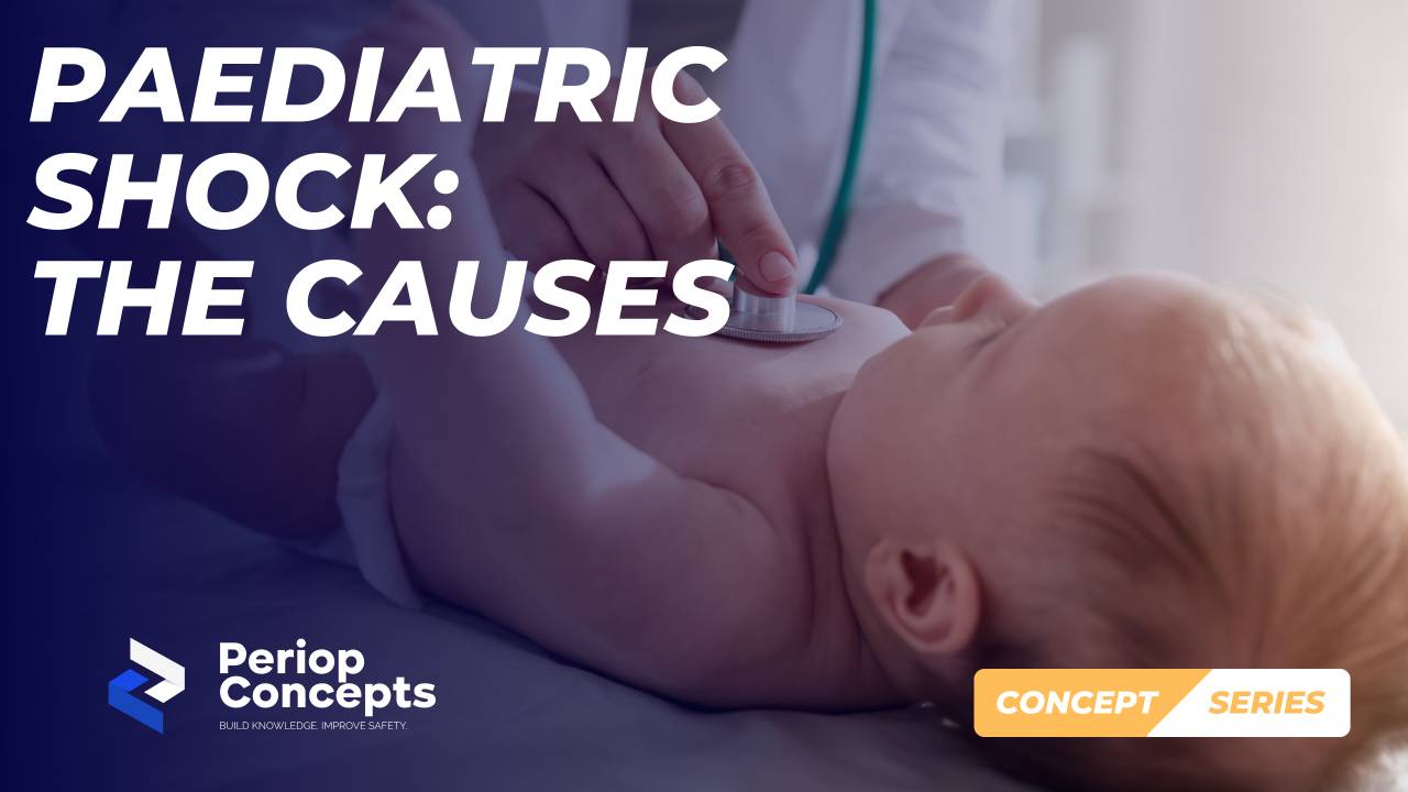 Paediatric shock - the causes