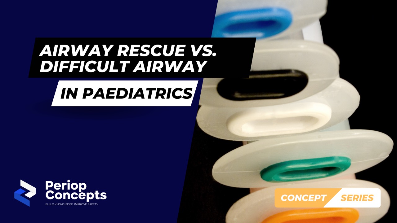 Airway Rescue vs. Difficult Airway