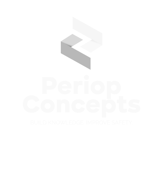 Periop Concepts Certified Anaesthesia Nurse badge