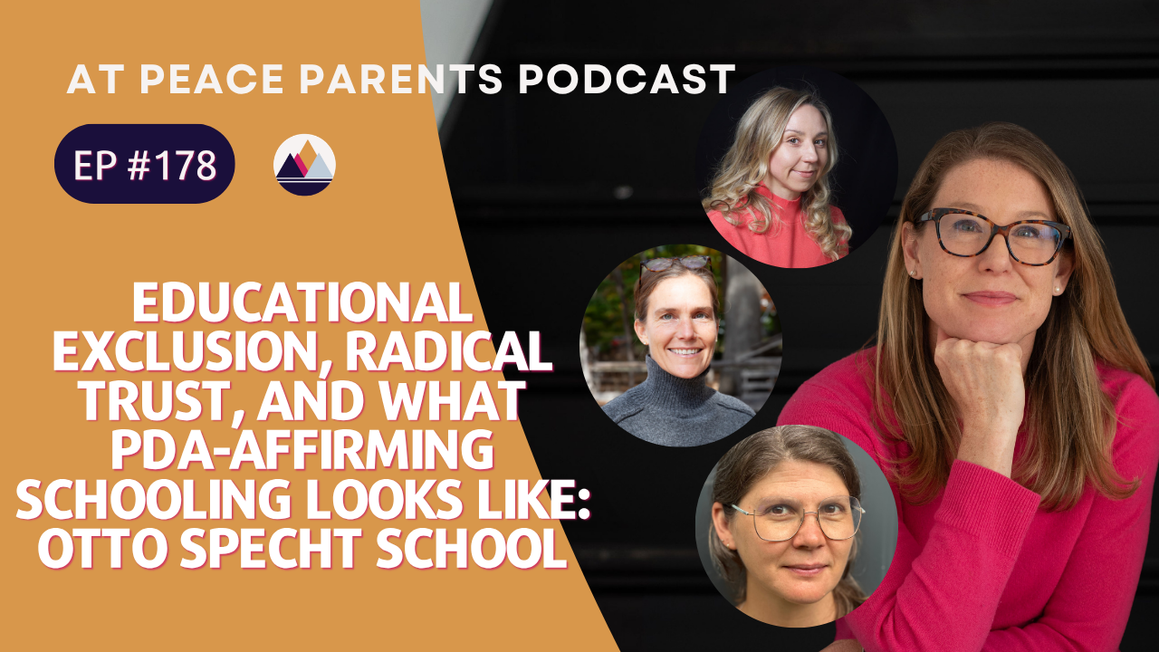 Educational Exclusion, Radical Trust, and What PDA-Affirming Schooling Looks Like: Otto Specht School | Ep. 178