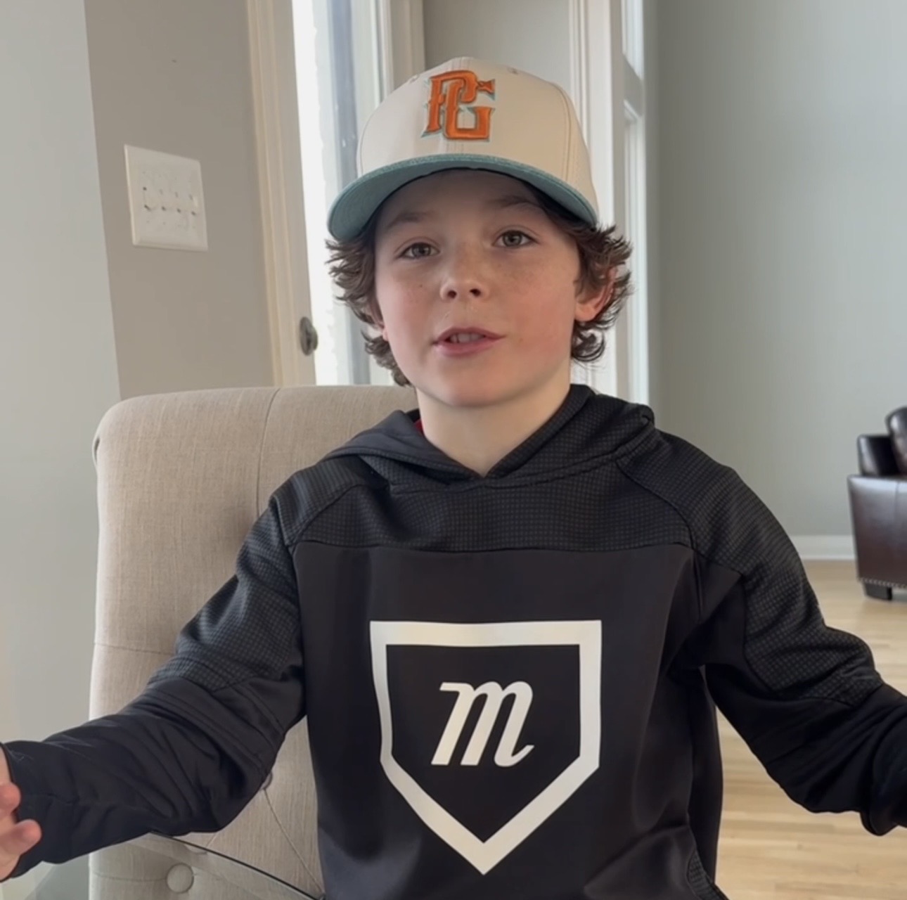 Cam, 12-year-old catcher