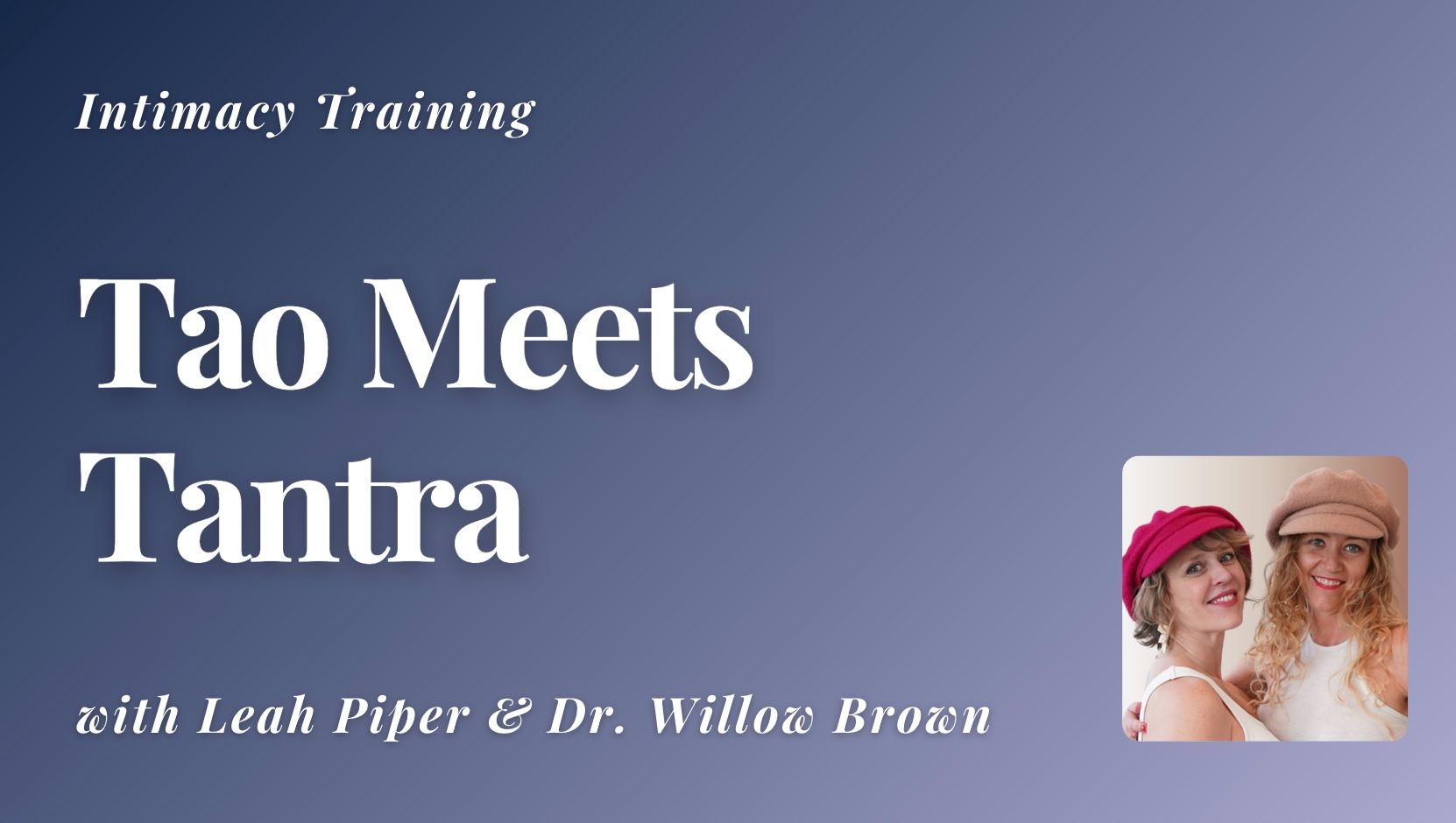 Tao Meets Tantra