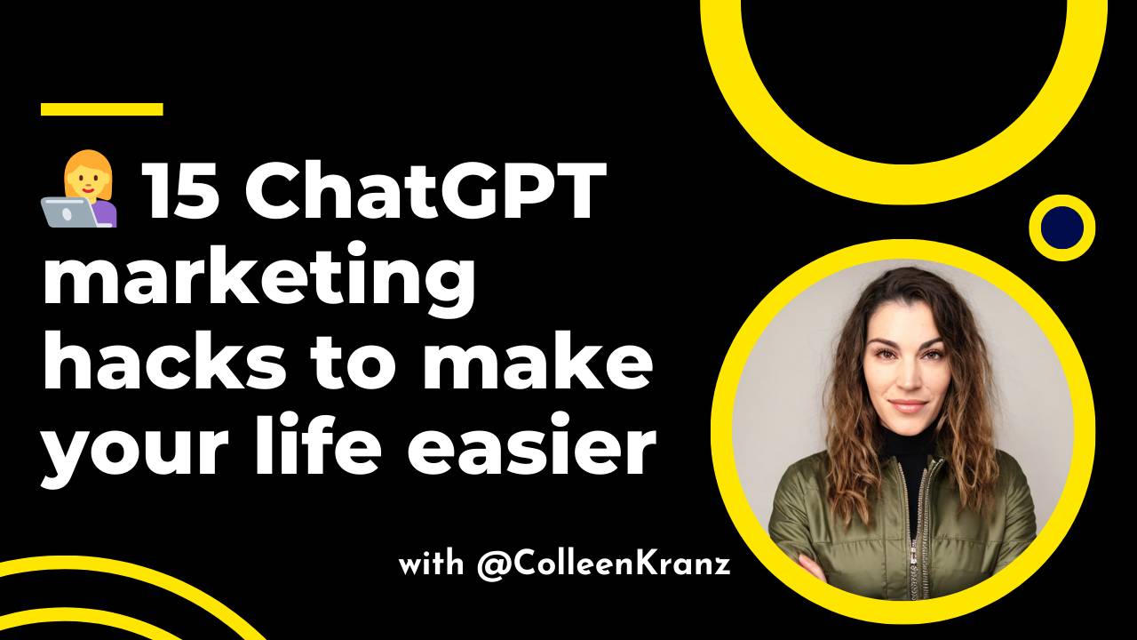 GNT #53: ๐ฉโ๐ป 15 ChatGPT marketing hacks to make your life easier