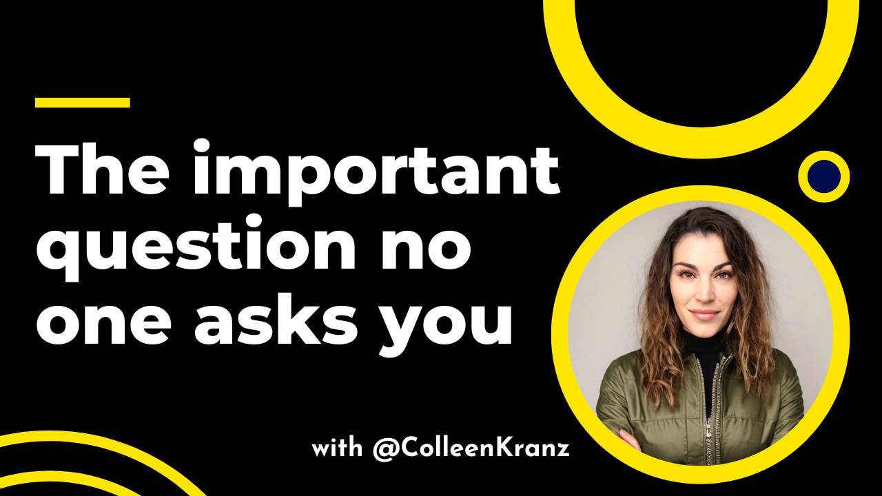GNT #064: The important question no one asks you