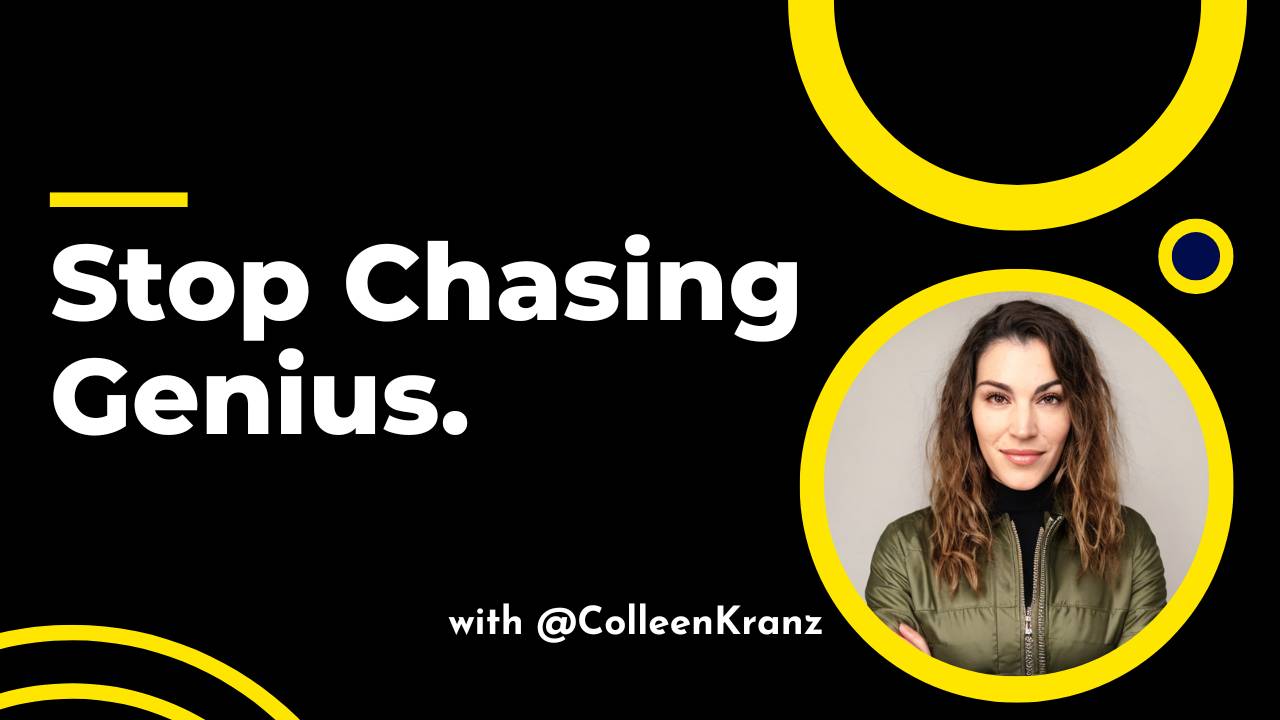 GNT #079: Stop Chasing Genius. Aim for This.