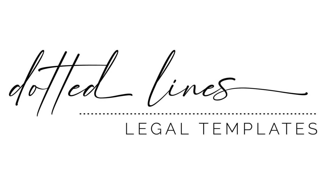 DIY Contract Templates For Coaches &amp; Businesses - Dotted Lines